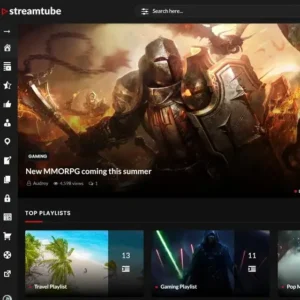 StreamTube Theme – Video WordPress Theme