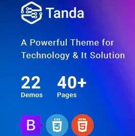 Tanda Theme – IT Solutions WordPress