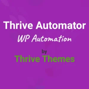 Thrive Automator – Integrate with favorite plugins & email marketing tools
