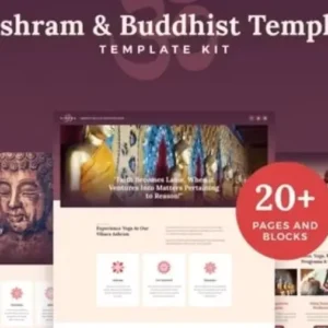 Vihara – Ashram & Oriental Buddhist Temple Elementor Template Kit