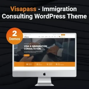 Visapass Theme – Immigration Consulting WordPress Theme + RTL