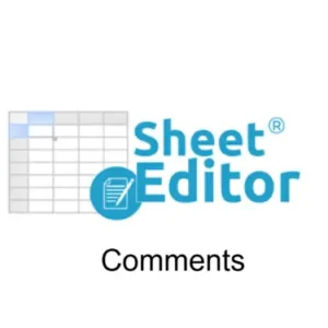 WP Sheet Editor Comments