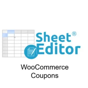 WP Sheet Editor WooCommerce Coupons