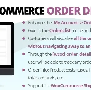 WooCommerce Order Details