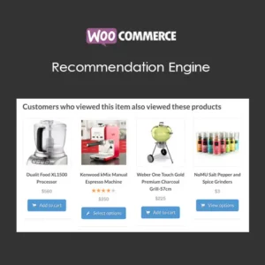 WooCommerce Recommendation Engine Addon