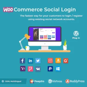 Social Login – WordPress / WooCommerce Plugin