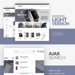 Woodstock Theme- Electronics Store WooCommerce Theme