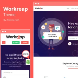 Workreap Theme – Freelance Marketplace and Directory WordPress Theme