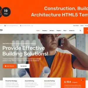Amarou – Construction and Building HTML5 Template