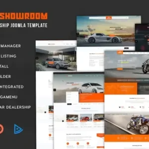 Auto Showroom – Car Dealership Joomla Template