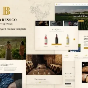 Baressco – Wine, Vineyard & Winery Joomla Template
