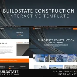 Buildstate Construction Interactive Template | HTML Template