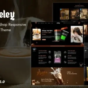 Cafeley – Coffee Shop Responsive Shopify Theme