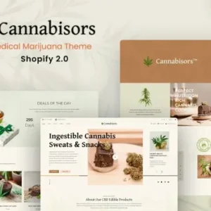 Cannabisors – Medical Marijuana, Cannabis Shopify Theme