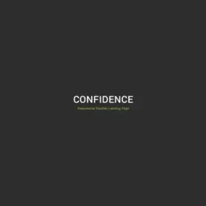 Confidence Responsive Parallax Landing Page