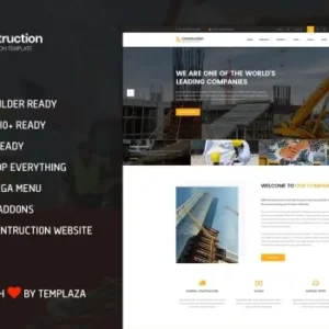 Construction, Building, Architect Joomla4 Template