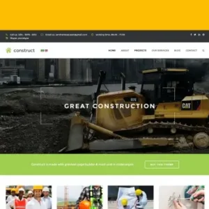 Constructo – Construction Joomla Template
