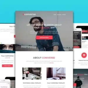 Converse – Responsive Email Template