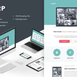 Corp – Responsive Email + Themebuilder Access | Email Templates