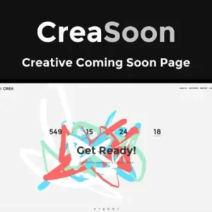 CreaSoon – Creative Coming Soon Template | Landing Page Templates