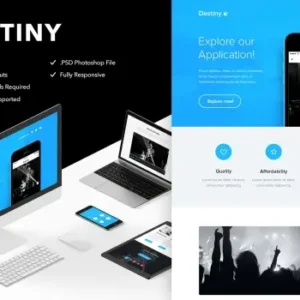Destiny – Responsive Email + Themebuilder Access