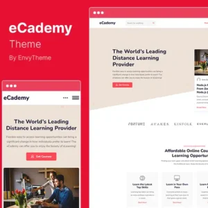 eCademy Theme – Education LMS & Online Coaching Courses WordPress Theme