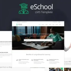 eSchool – Education & Joomla LMS Template