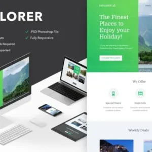 Explorer – Responsive Email + Themebuilder Access | Email Templates