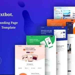 Extbot – App Landing Bootstrap 5 Template