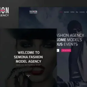Fashion – Agency, Photograph Joomla 4 Template