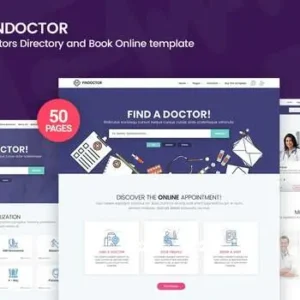 Findoctor – Doctors directory and Book Online Template | HTML Template