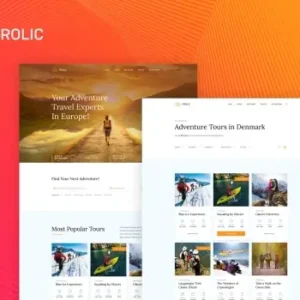 FROLIC – HTML Template for Tour Operators & Travel | Landing Page Templates