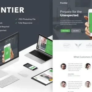 Frontier – Responsive Email + Themebuilder Access | Email Templates