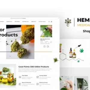 Hemphouz – Medical Cannabis Shopify Store Theme