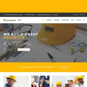 Housebuild – Joomla Construction Business Theme | Joomla Theme