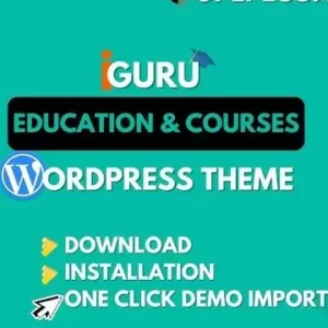 iGuru Theme- Education & Courses WordPress Theme