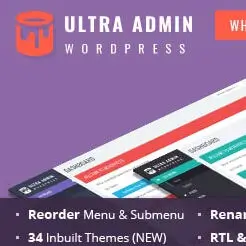 Ultra WordPress Admin Theme