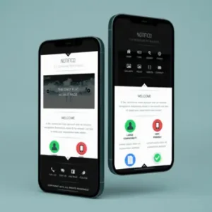 Notifico | Mobile Website Template | HTML Template