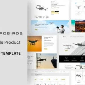 Robirds – Minimal Single Product Shopify Theme