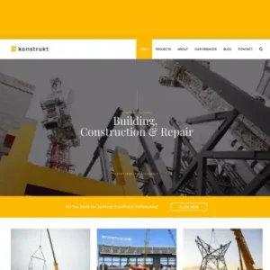 Konstrukt – Construction Joomla Template