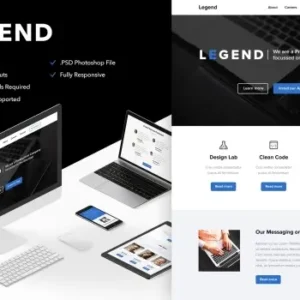Legend – Video Email (optional) + Themebuilder | Email Templates