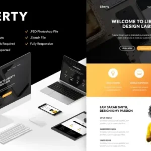Liberty – Responsive Email + Themebuilder Access