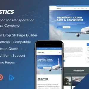 Logistics – Transportation Joomla 4 Template