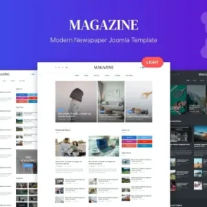 Magazine – Blog, Newspaper Joomla 4 Template