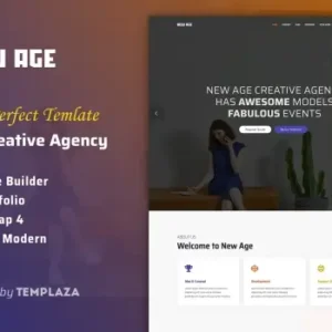 New Age – Creative Agency Joomla 4 Template