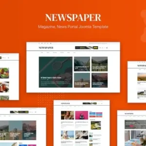 Newspaper – Magazine, News Joomla 4 Template