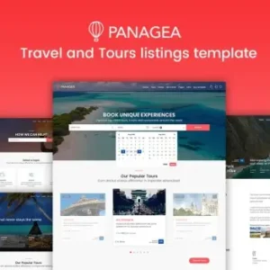 Panagea – Travel and Tours Listings Template | HTML Template