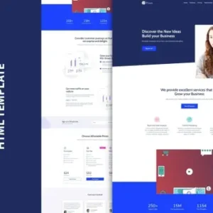 Posas – Saas Software Landing Page Template