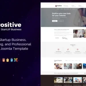 Positive – Startup Business Joomla Template