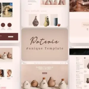 Poterie – Handmade, Ceramic Artist Shopify Theme
